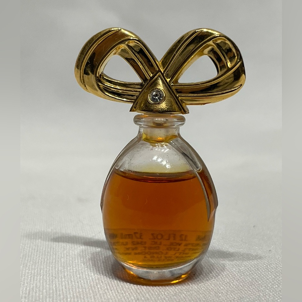 Vintage WHITE DIAMONDS Elizabeth Taylor Parfum 3.7 ml Miniature Perfume Bottle
